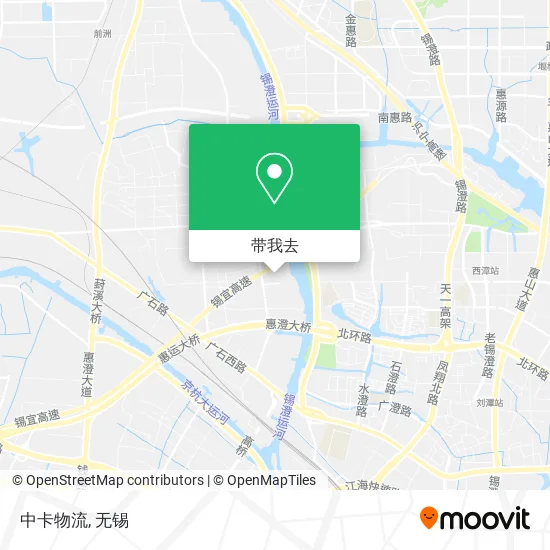 中卡物流地图