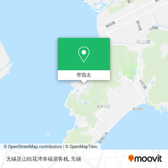 无锡灵山拈花湾幸福居客栈地图