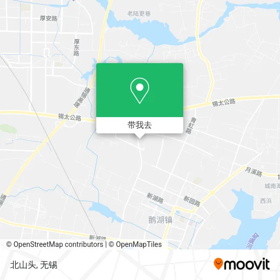 北山头地图