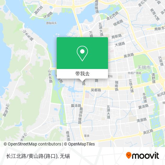 长江北路/黄山路(路口)地图