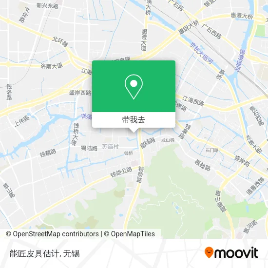 能匠皮具估计地图