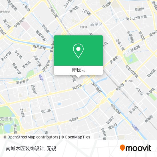 南城木匠装饰设计地图