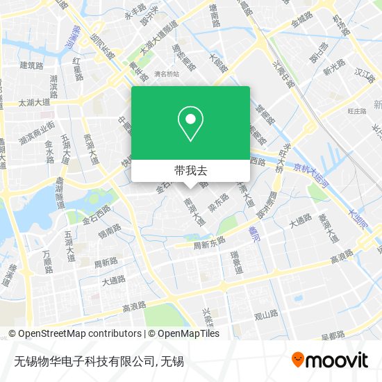 无锡物华电子科技有限公司地图