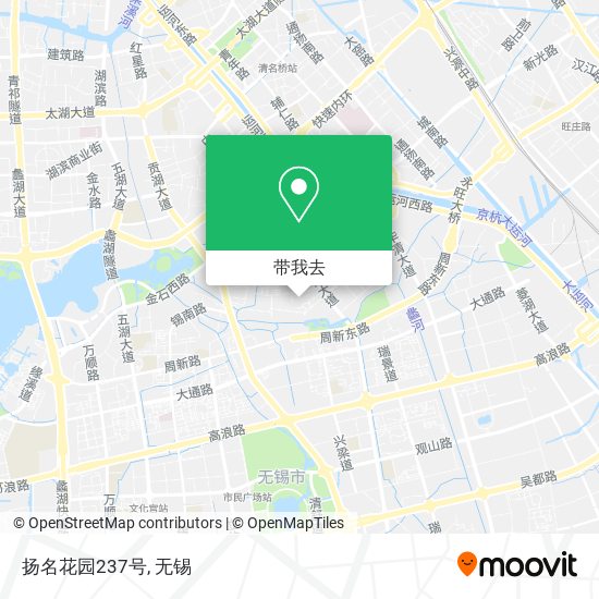 扬名花园237号地图