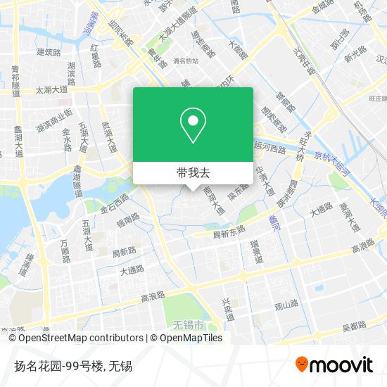扬名花园-99号楼地图