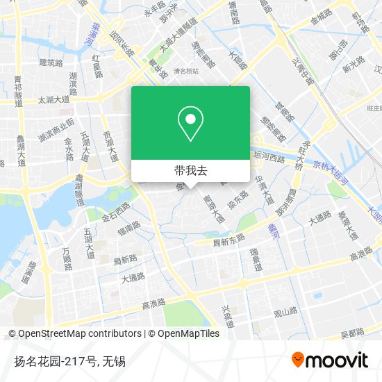 扬名花园-217号地图
