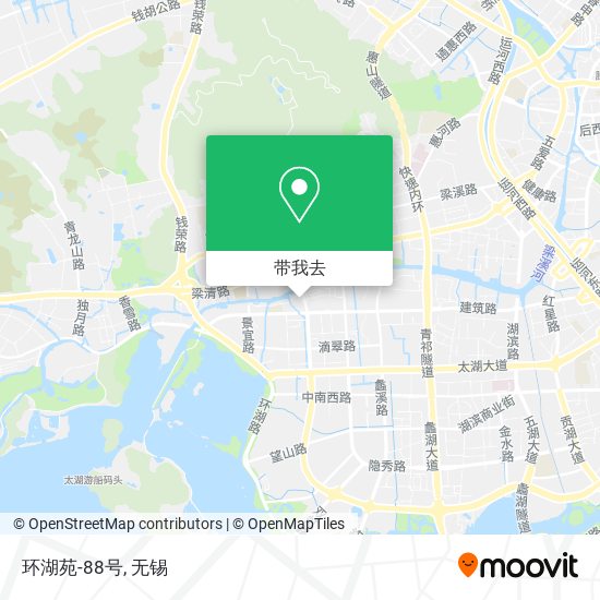 环湖苑-88号地图