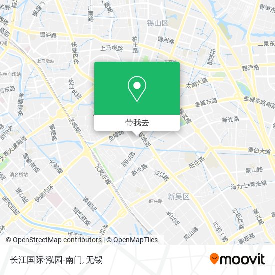 长江国际·泓园-南门地图