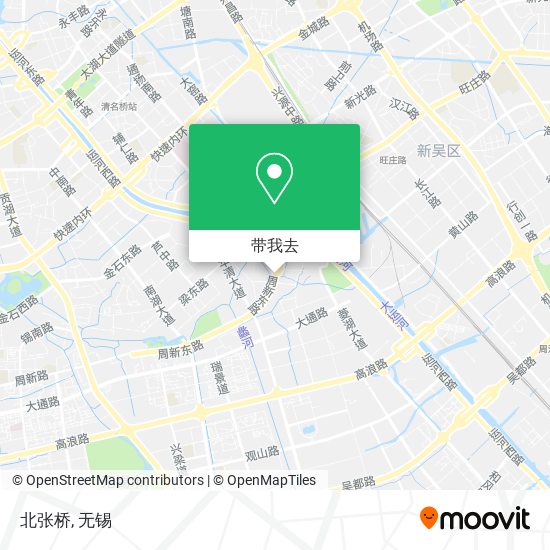 北张桥地图