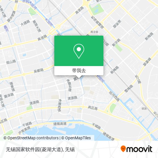 无锡国家软件园(菱湖大道)地图