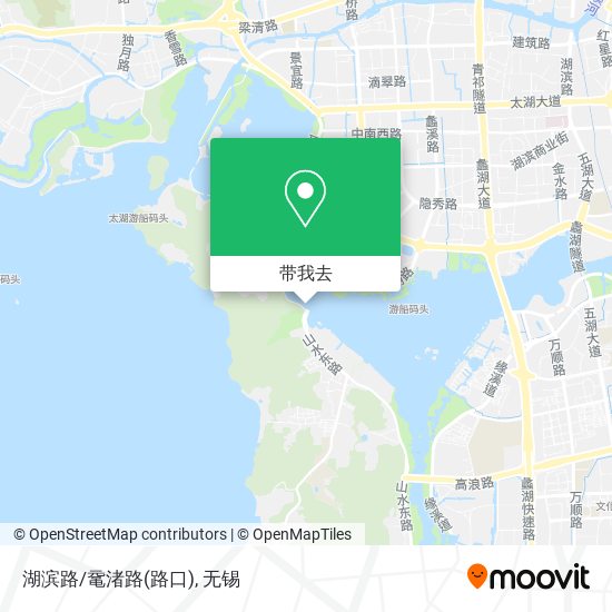 湖滨路/鼋渚路(路口)地图