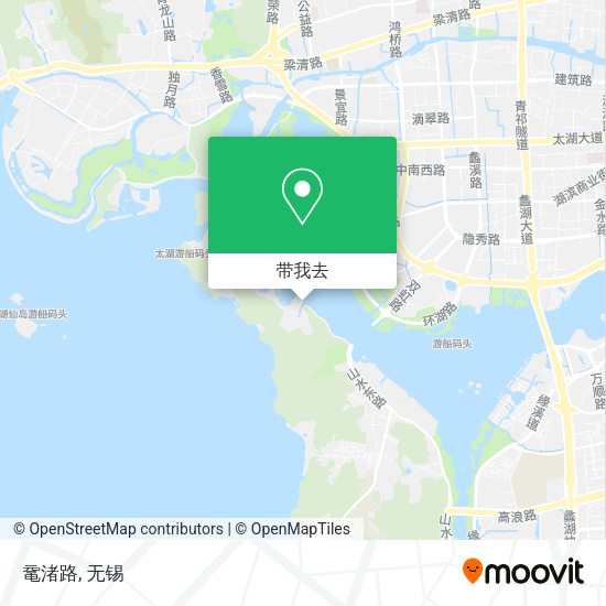鼋渚路地图