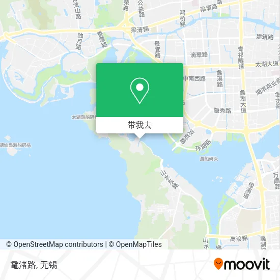 鼋渚路地图
