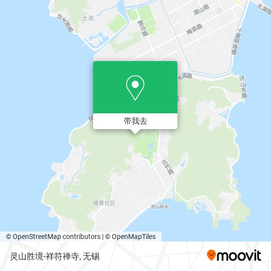 灵山胜境-祥符禅寺地图