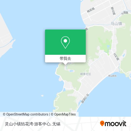 灵山小镇拈花湾-游客中心地图