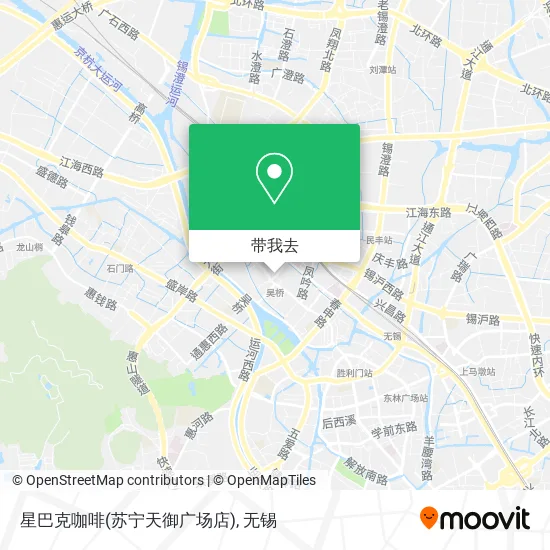 星巴克咖啡(苏宁天御广场店)地图