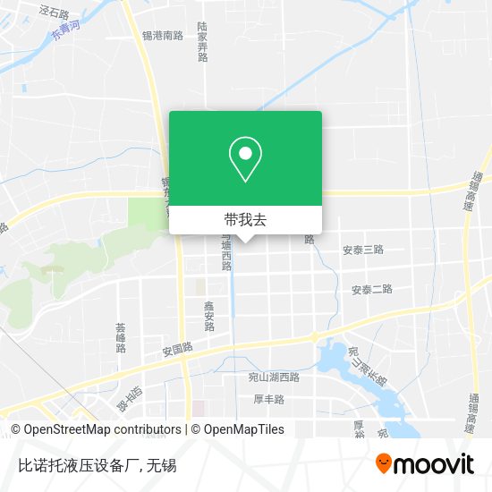 比诺托液压设备厂地图