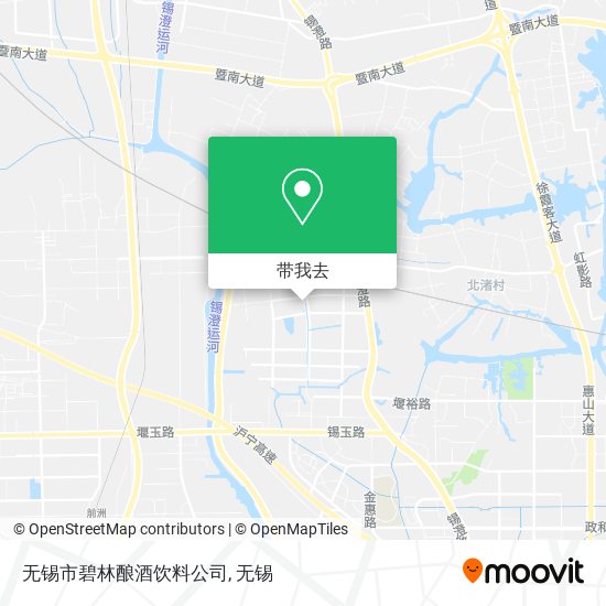 无锡市碧林酿酒饮料公司地图