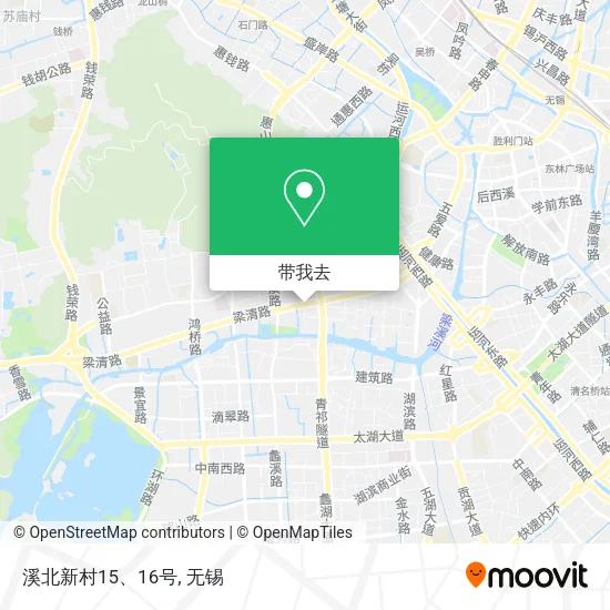 溪北新村15、16号地图