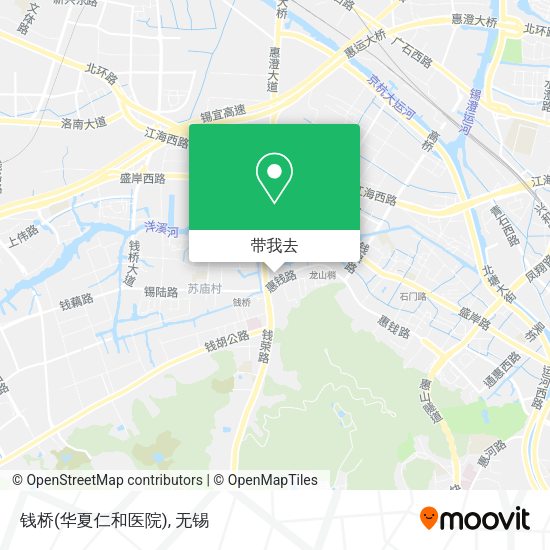 钱桥(华夏仁和医院)地图