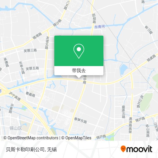 贝斯卡勒印刷公司地图