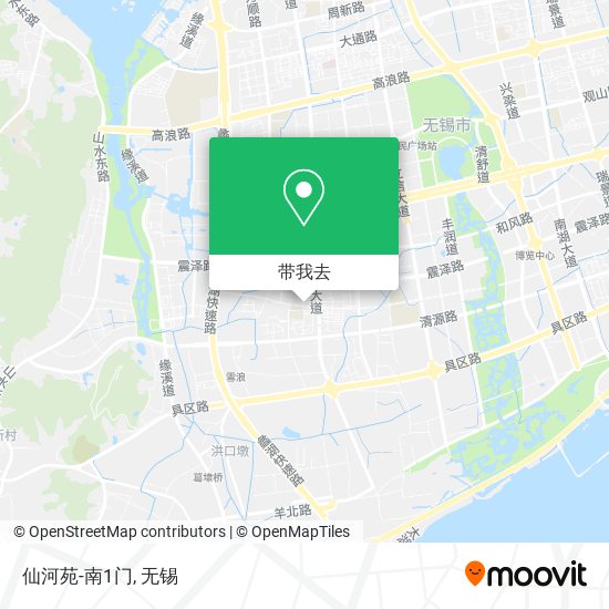 仙河苑-南1门地图