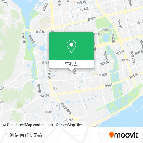 仙河苑-南1门地图
