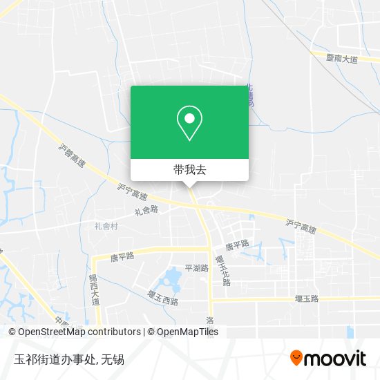 玉祁街道办事处地图