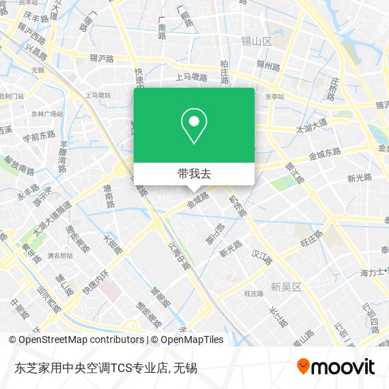 东芝家用中央空调TCS专业店地图