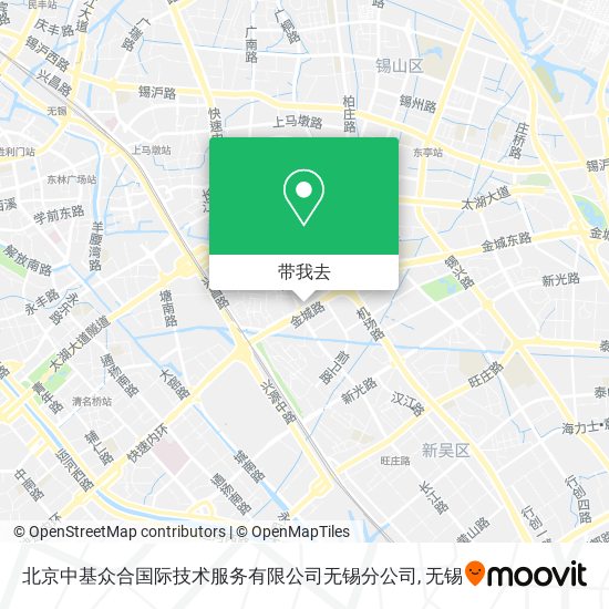 北京中基众合国际技术服务有限公司无锡分公司地图