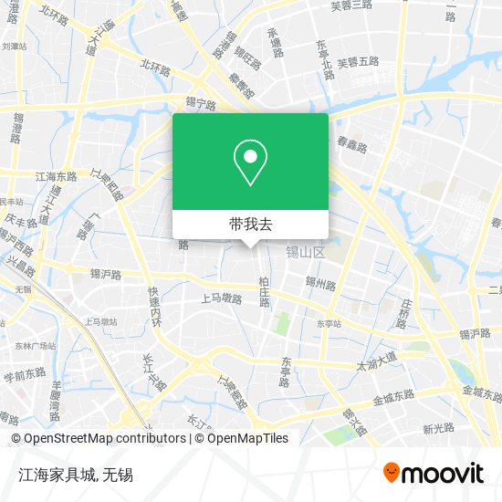 江海家具城地图