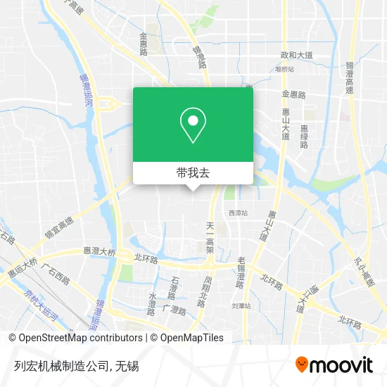 列宏机械制造公司地图