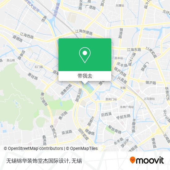 无锡锦华装饰堂杰国际设计地图