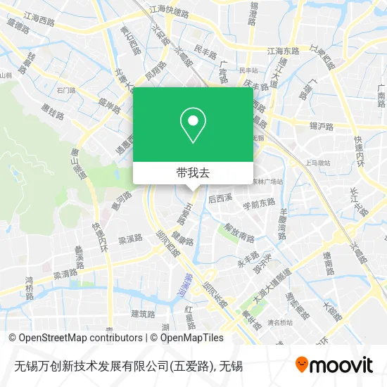 无锡万创新技术发展有限公司(五爱路)地图