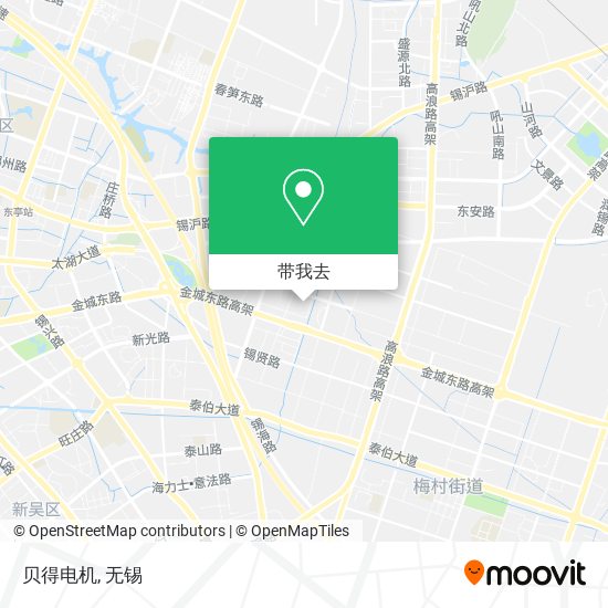 贝得电机地图