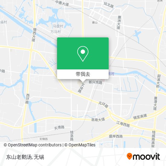 东山老鹅汤地图