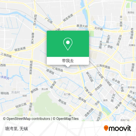塘湾里地图