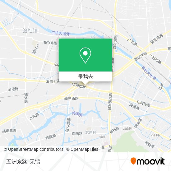 五洲东路地图