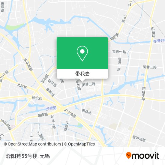 蓉阳苑55号楼地图