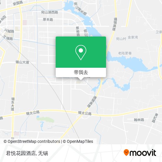 君悦花园酒店地图
