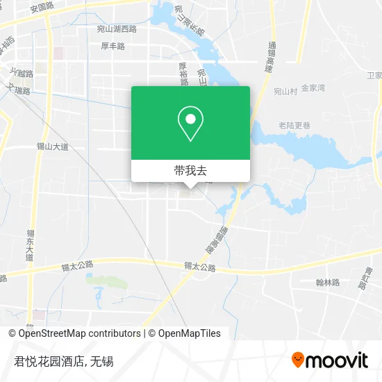 君悦花园酒店地图