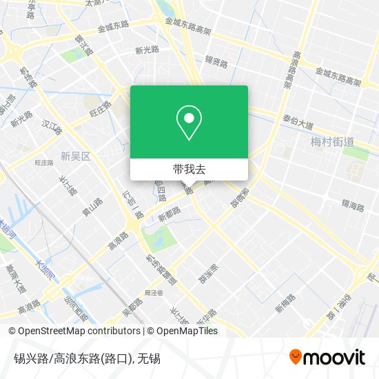 锡兴路/高浪东路(路口)地图