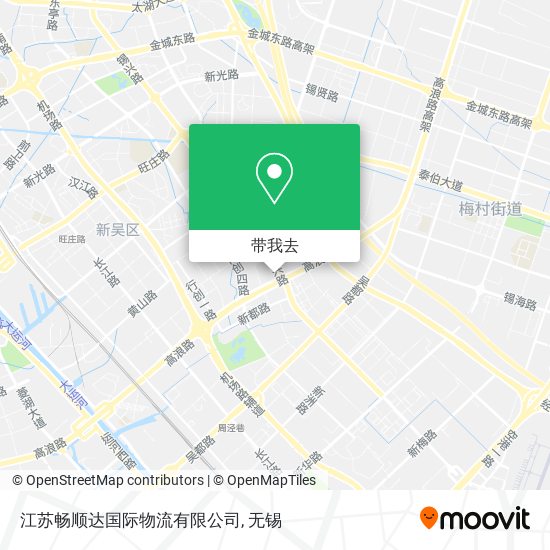 江苏畅顺达国际物流有限公司地图
