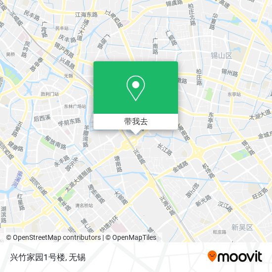 兴竹家园1号楼地图