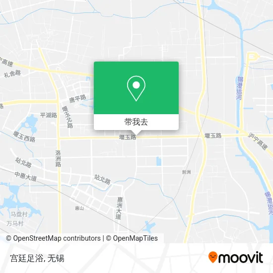 宫廷足浴地图