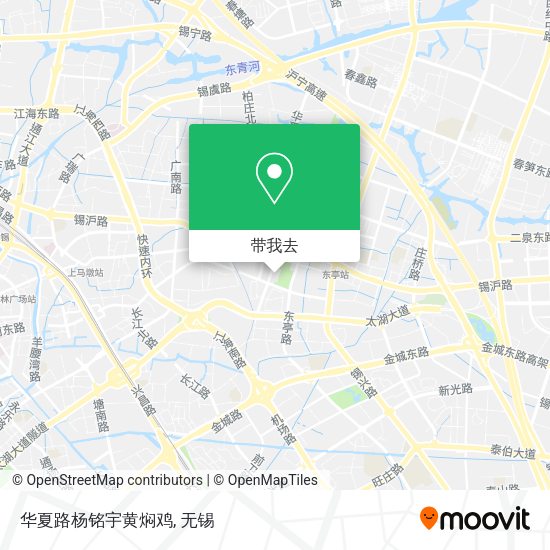 华夏路杨铭宇黄焖鸡地图