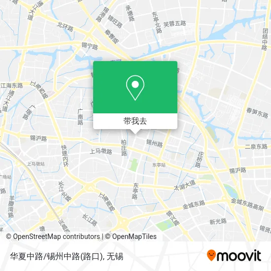 华夏中路/锡州中路(路口)地图