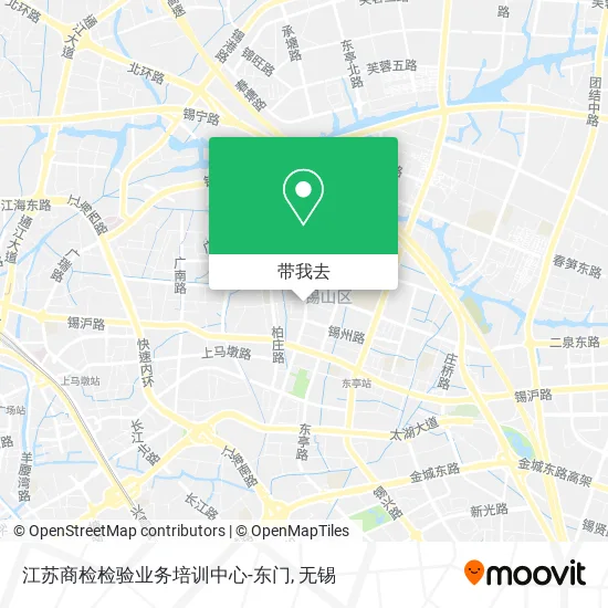 江苏商检检验业务培训中心-东门地图