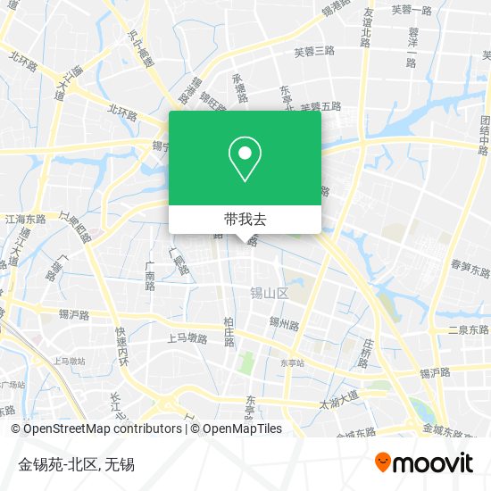 金锡苑-北区地图