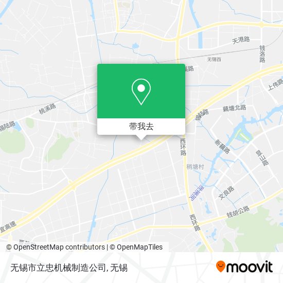 无锡市立忠机械制造公司地图